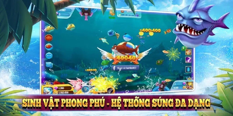 Các mức thưởng trong game bắn cá Spade Gaming