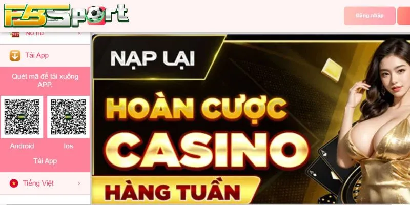 Tải app cá cược để dễ dàng trải nghiệm trên điện thoại di động